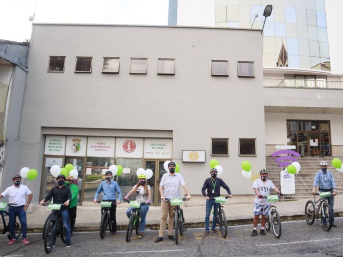 Inició la semana de la movilidad en Santa Rosa de Cabal, Risaralda