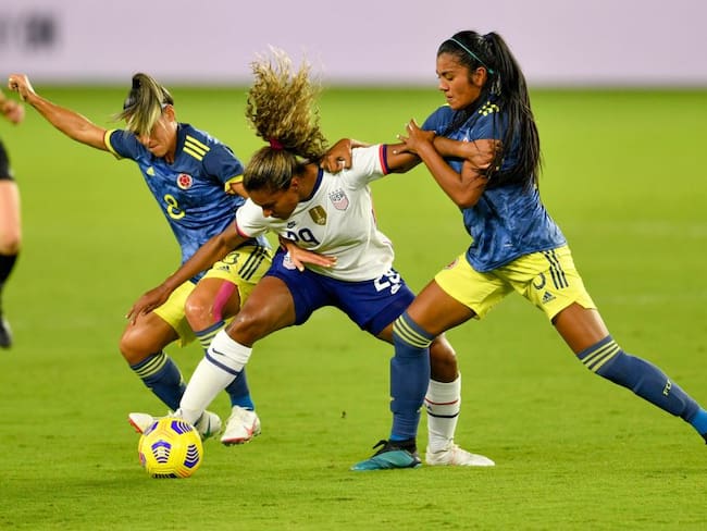 Colombia y Estados Unidos se habían enfrentado en juegos amistosos en enero del año pasado.