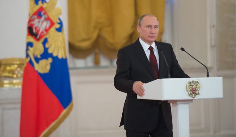 Vladimir Putín, primer mandatario de Rusia  
