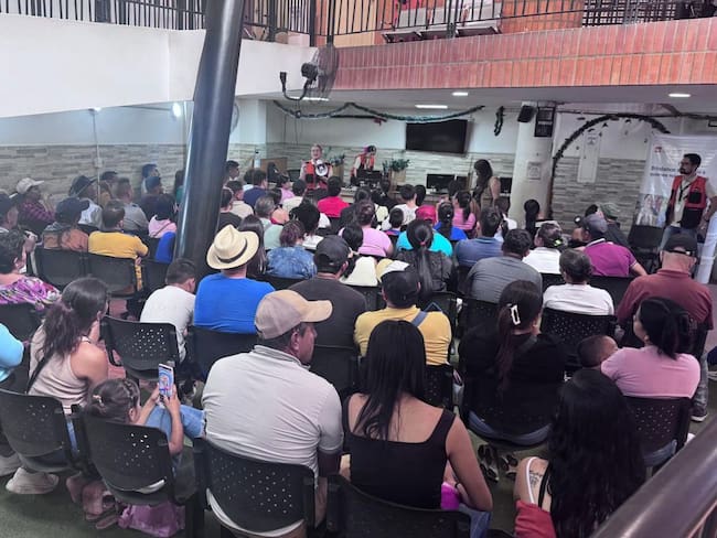 Atención a víctimas del Catatumbo en Cúcuta. / Foto: Alcaldía.