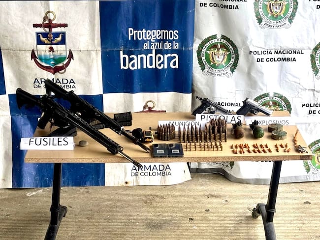 Este material al parecer iba a ser utilizado para atentar contra la Fuerza Pública y la población civil en esta región del país.