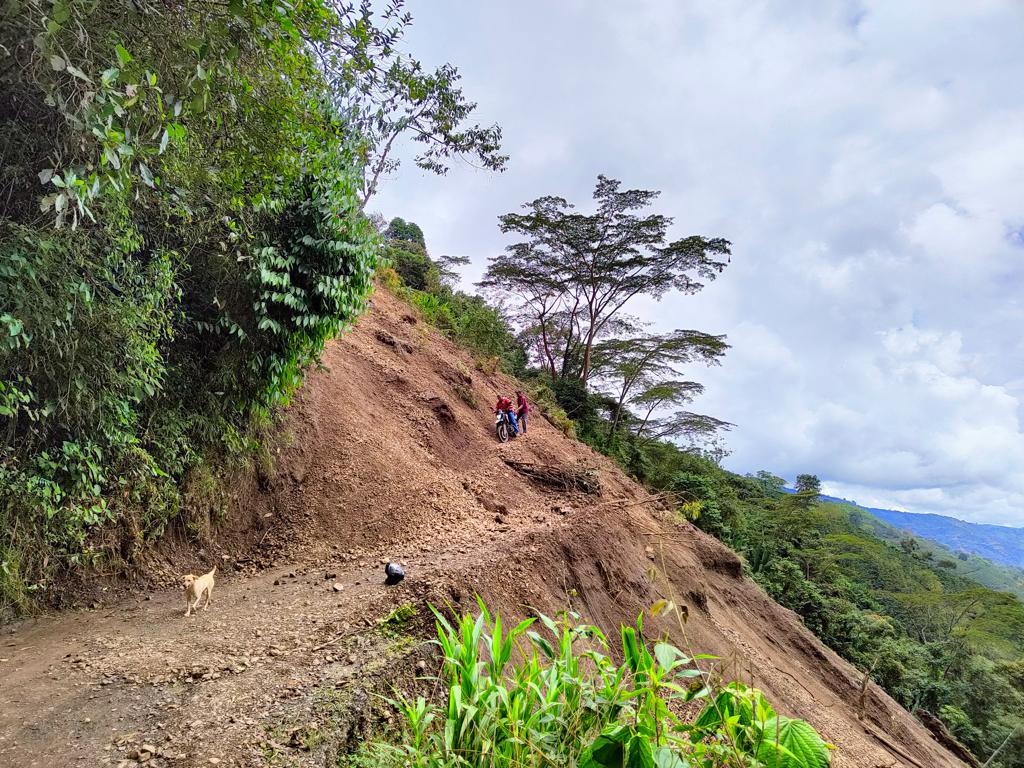 Derrumbe Betulia- foto Dagran