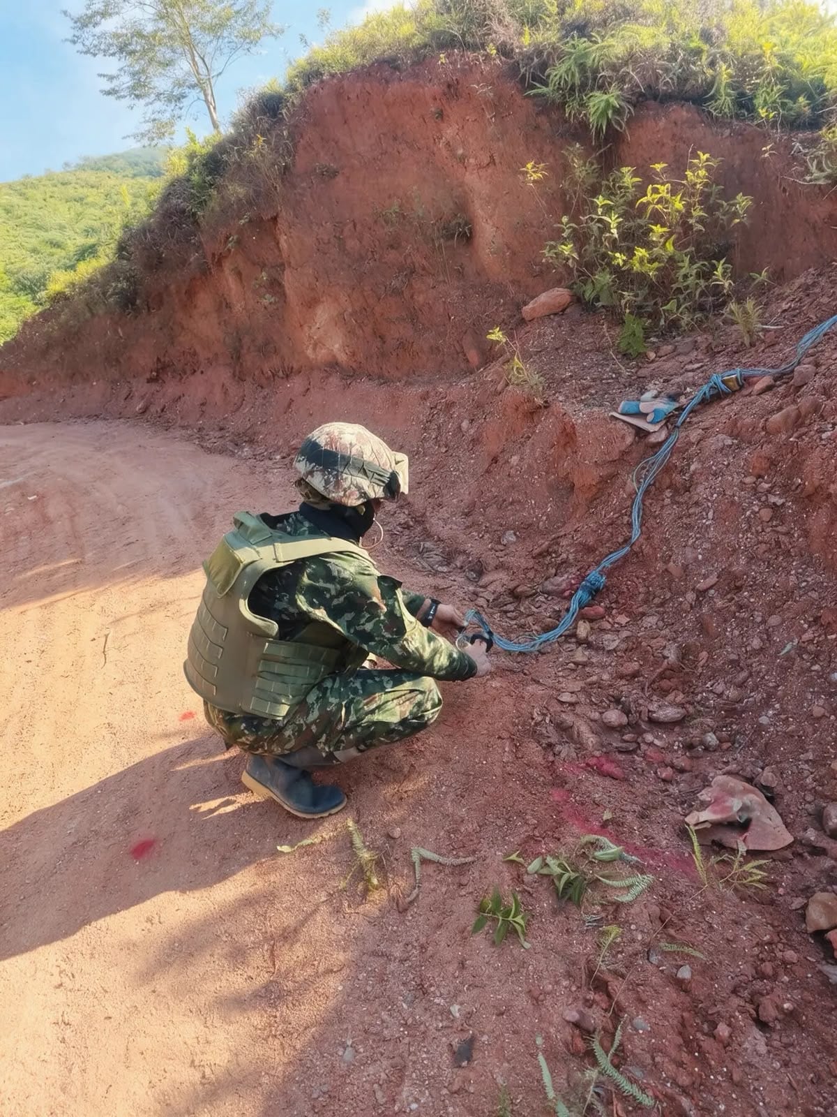 Autoridades militares frustraron atentado en El Tarra / Foto Ejercol