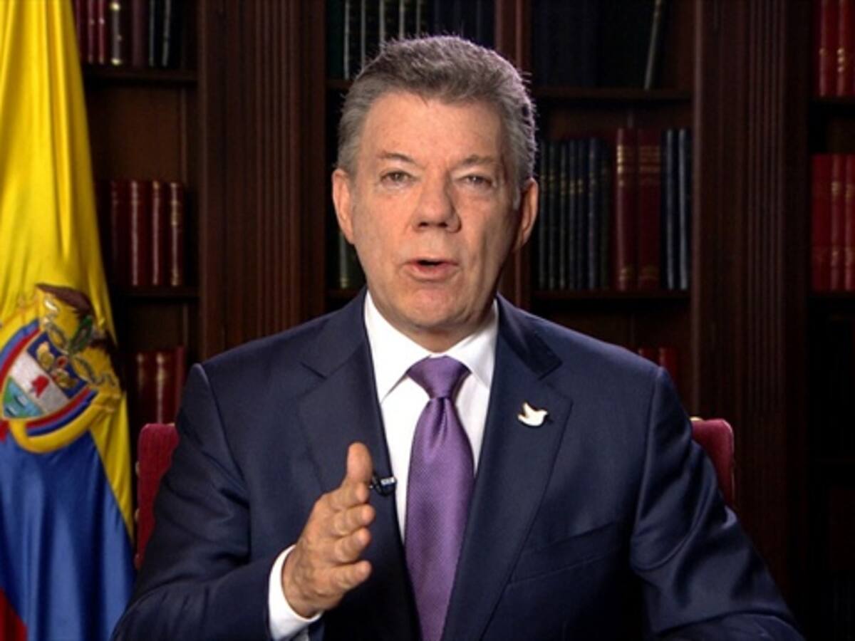 Santos destaca acuerdo con Farc para la creación de ‘Comisión de la Verdad