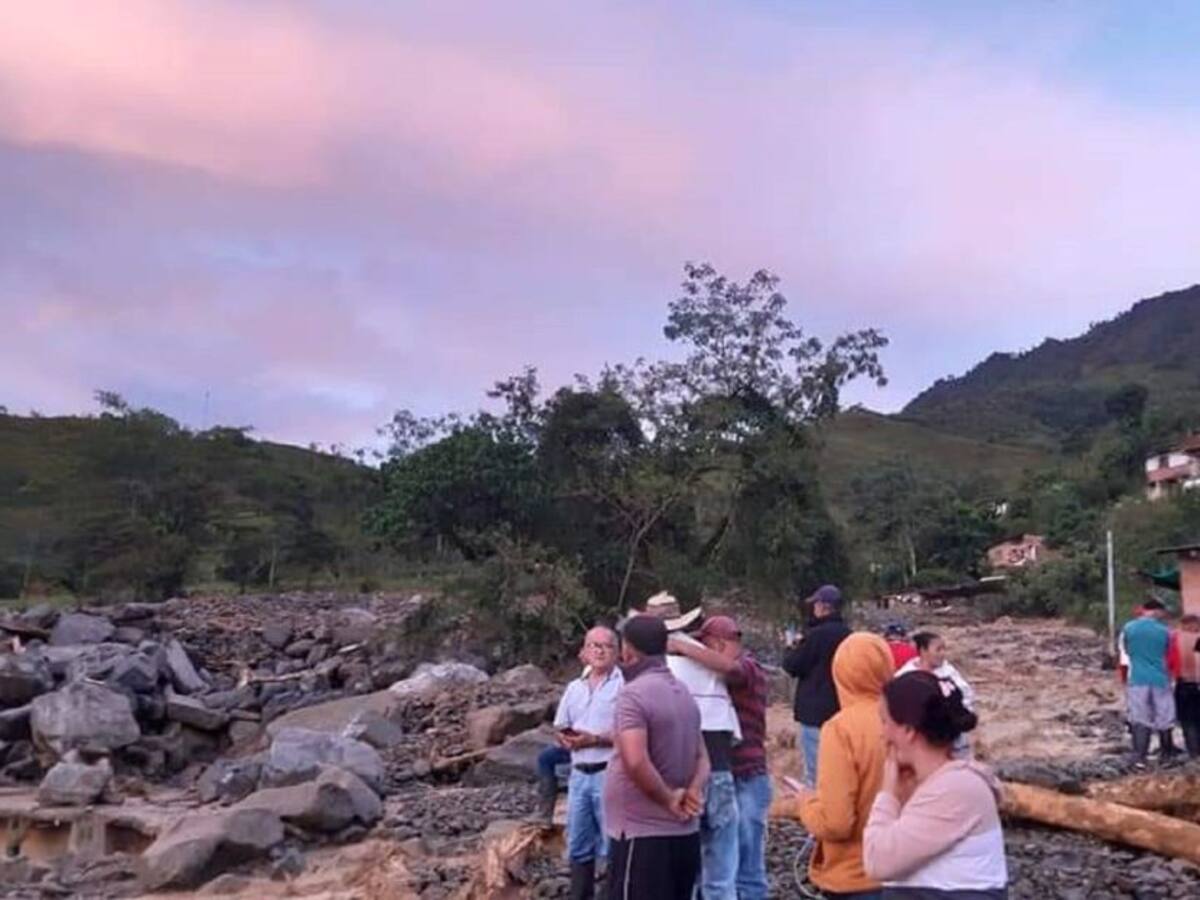 “No hay desaparecidos” Alcalde de Briceño sobre emergencia invernal