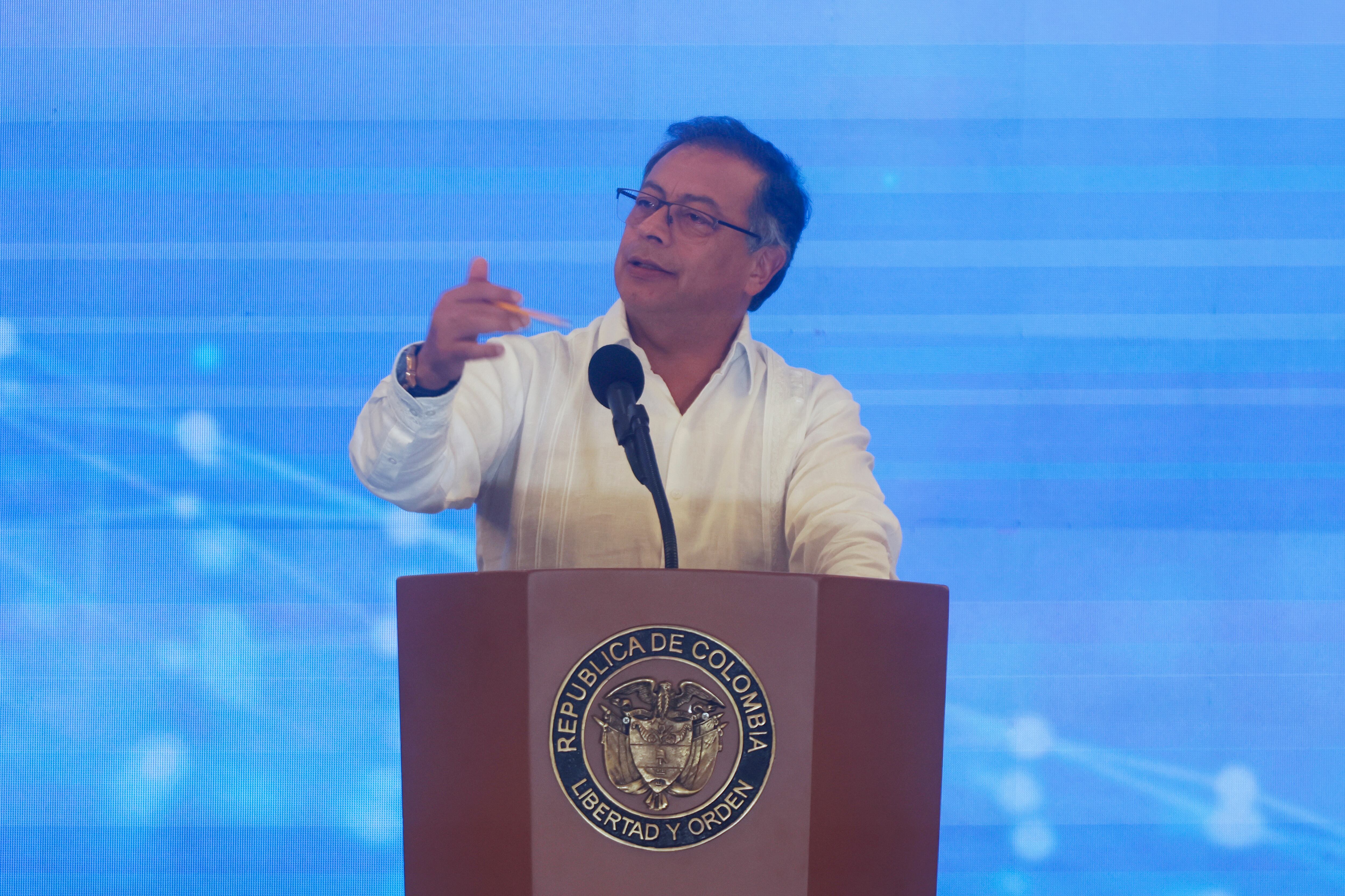El presidente Gustavo Petro. EFE/ Ricardo Maldonado Rozo