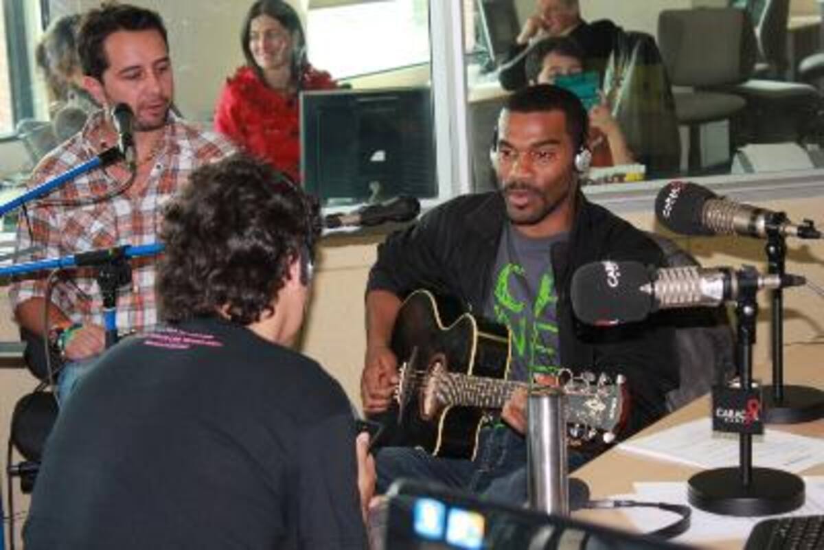 'Tostao' integrante del grupo Choc Quib Town, invitada musical a La Ventana del 4 de marzo.