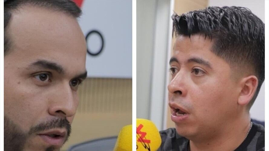 Abelardo De La Espriella y Ariel Ávila. Foto: La WCon Vicky Dávila