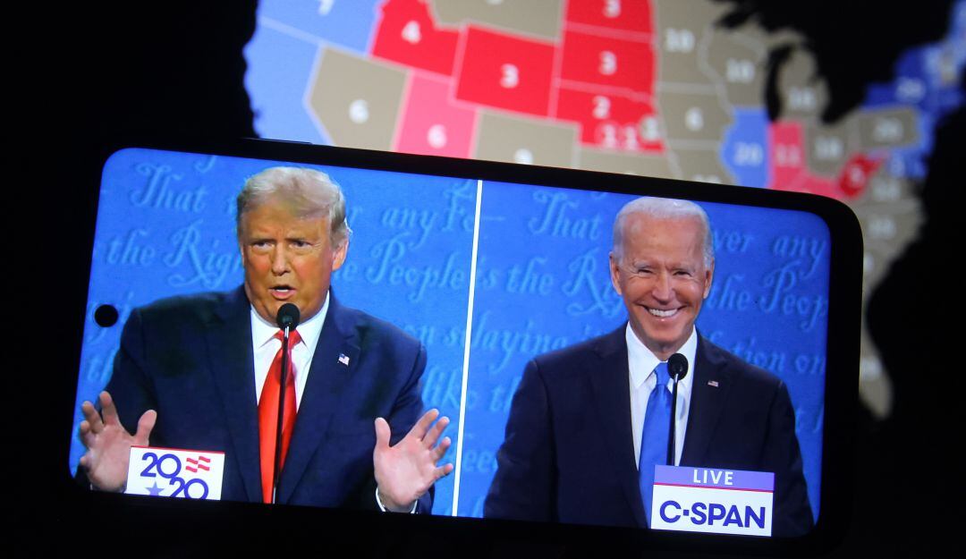 Donald Trump y Joe Biden