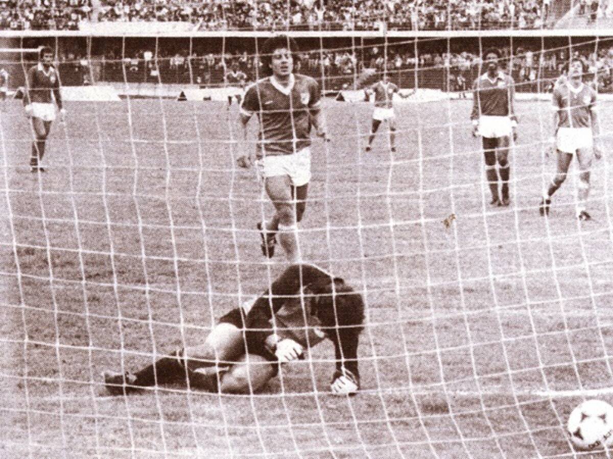 Juan Gilberto Funes, el autor del gol 3 mil de Millonarios