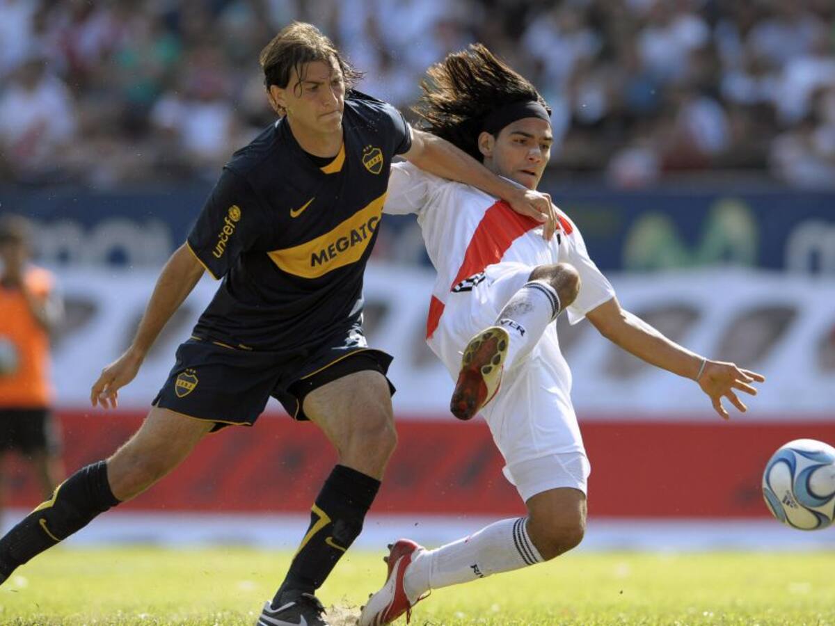 Los colombianos que han marcado en el 'Superclásico' del fútbol argentino