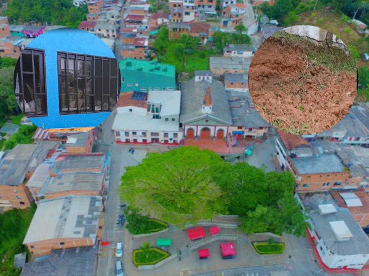 Reportan ataque con explosivos en zona rural de Briceño; un inmueble y el parque sufrieron daños