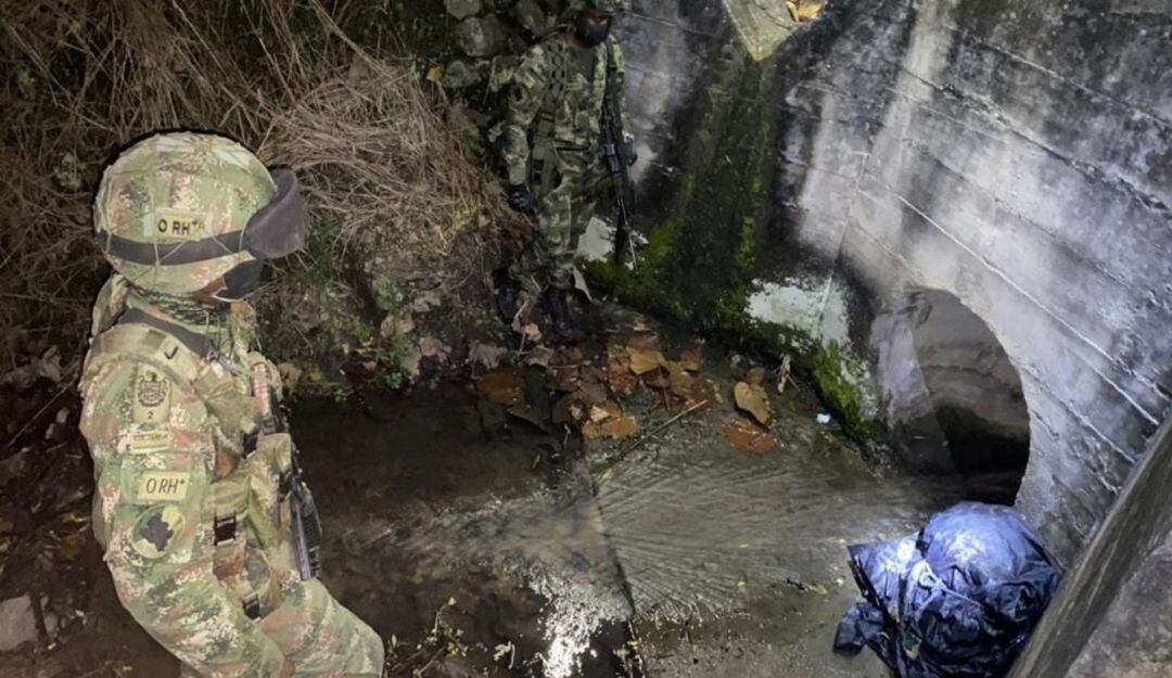 Depósito ilegal con 21 kilogramos de heroína