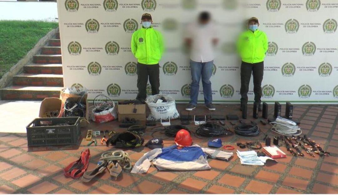 Capturado en Pereira.