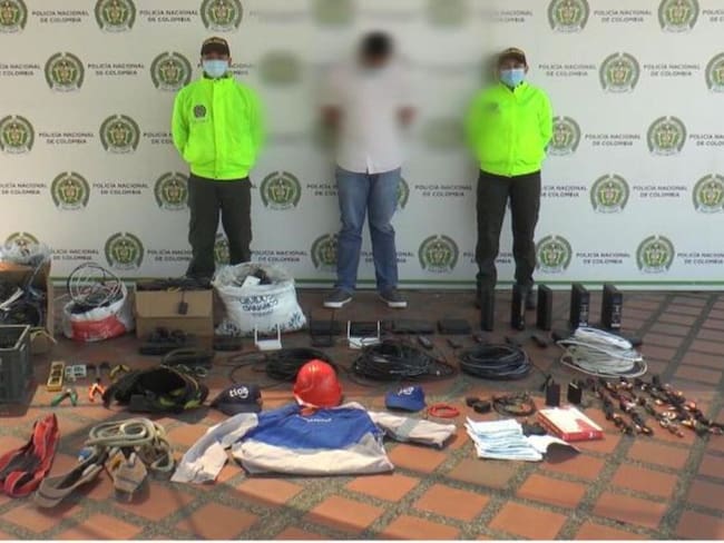 Capturado en Pereira.