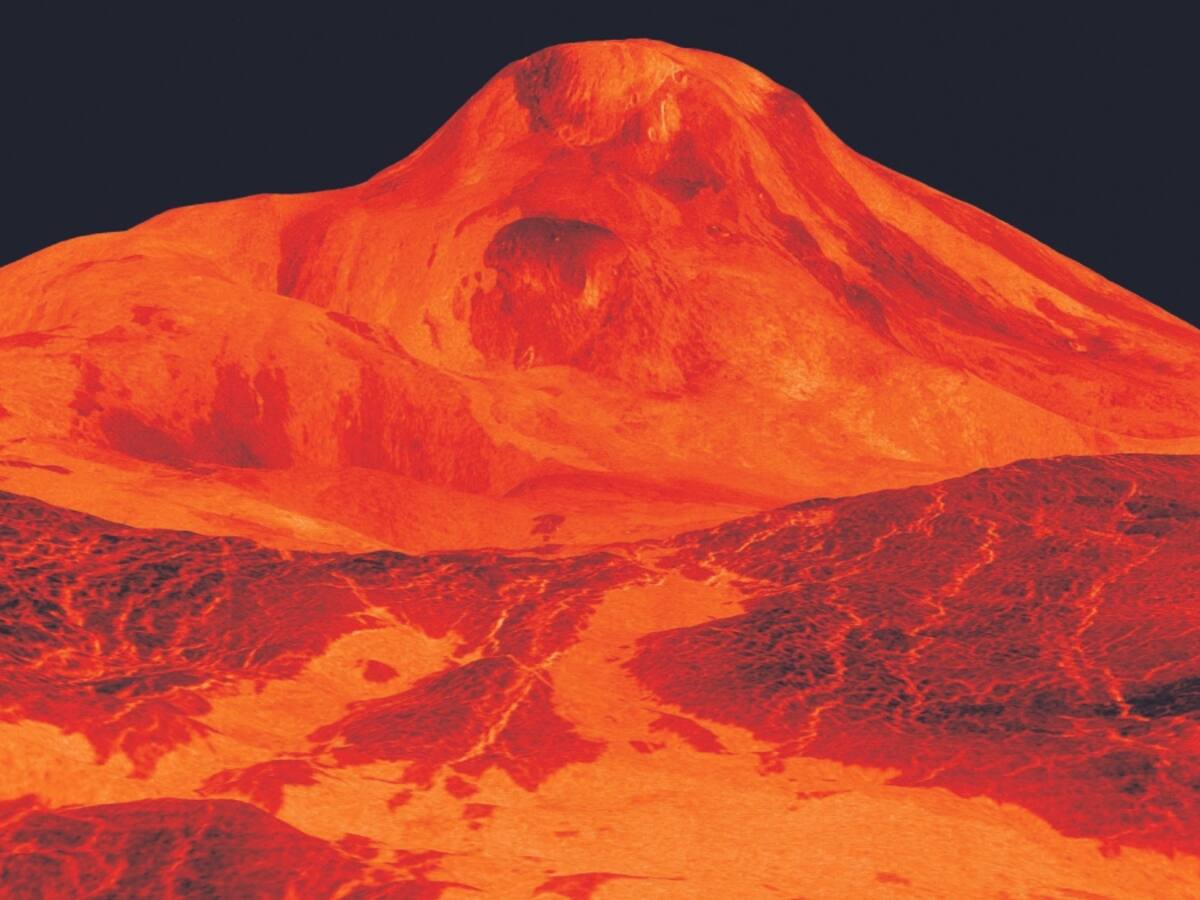 IMÁGENES: Nuevo estudio comprobó la existencia de volcanes activos en Venus