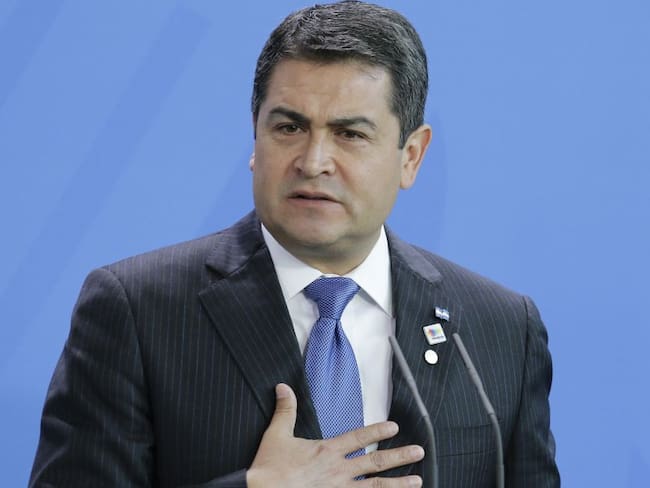 El presidente Juan Orlando Hernández ha rechazado las acusaciones que lo vinculan con narcotráfico.