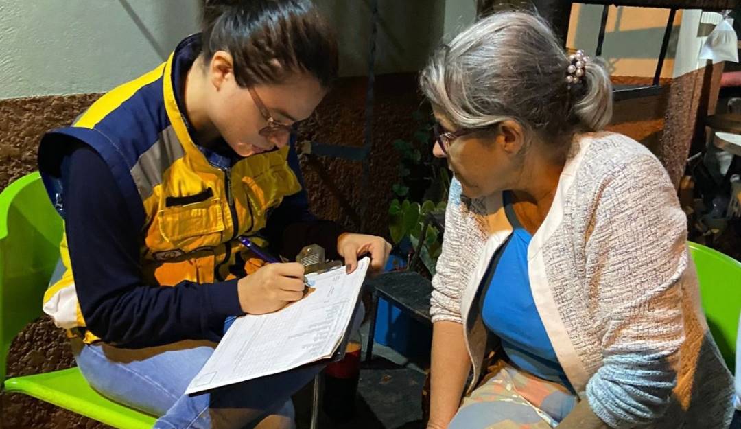 Atención de emergencias por lluvias. Foto: Alcaldía de Medellín. 