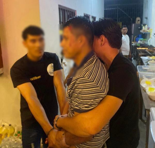 Presunto agresor de una mujer capturado por la comunidad de Sardinata / Foto: Irradiarte Sardinata