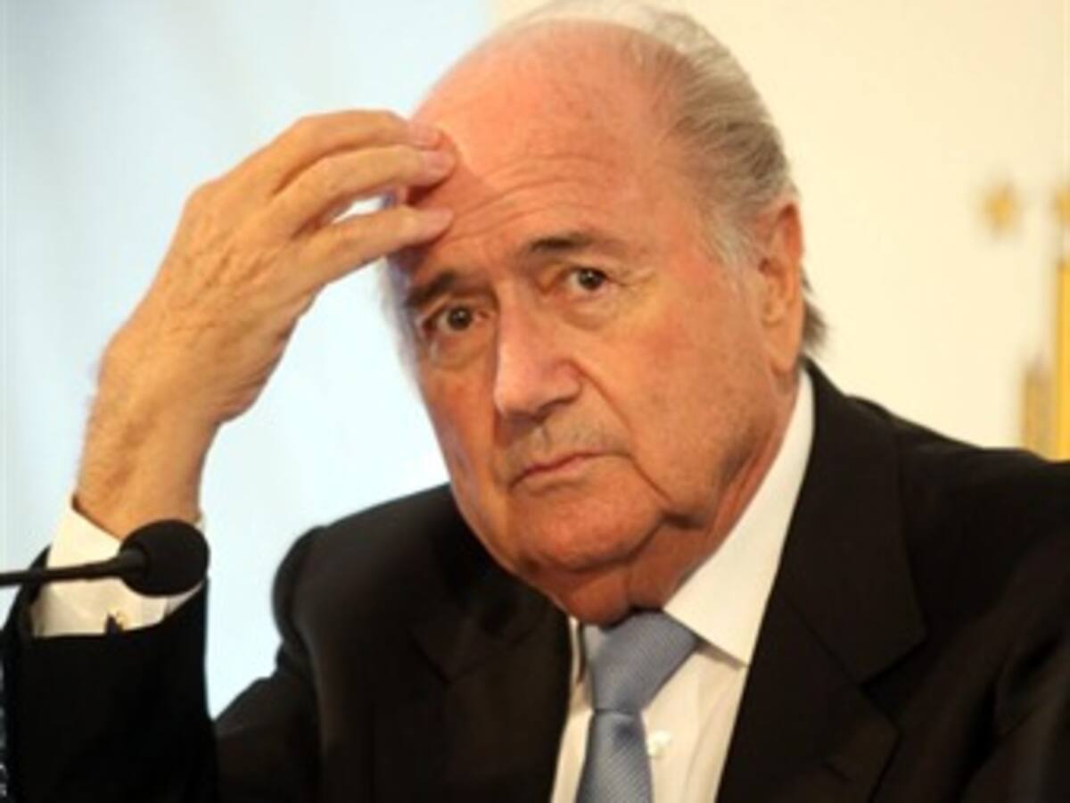 Joseph Blatter espera que para el Mundial de 2014 ya se use la tecnología anti goles fantasma