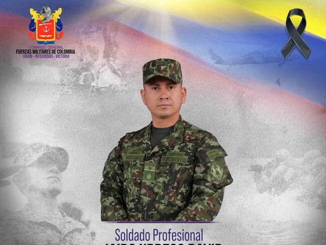 Soldado  Jairo Urrego - Ejército de Colombia
