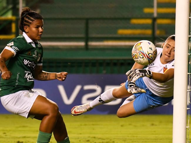 Deportivo Cali Femenino empató en la ida de cuartos de Liga Betplay frente a Pereira