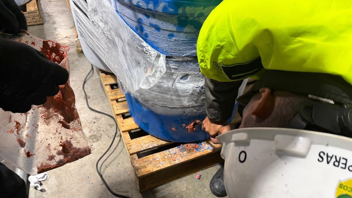 578 kilos de clorhidrato de cocaína incautados en Cartagena