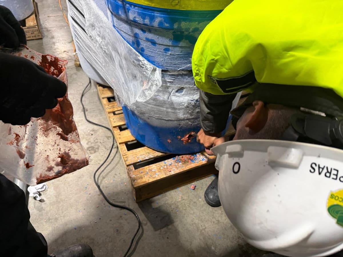 578 kilos de clorhidrato de cocaína incautados en Cartagena