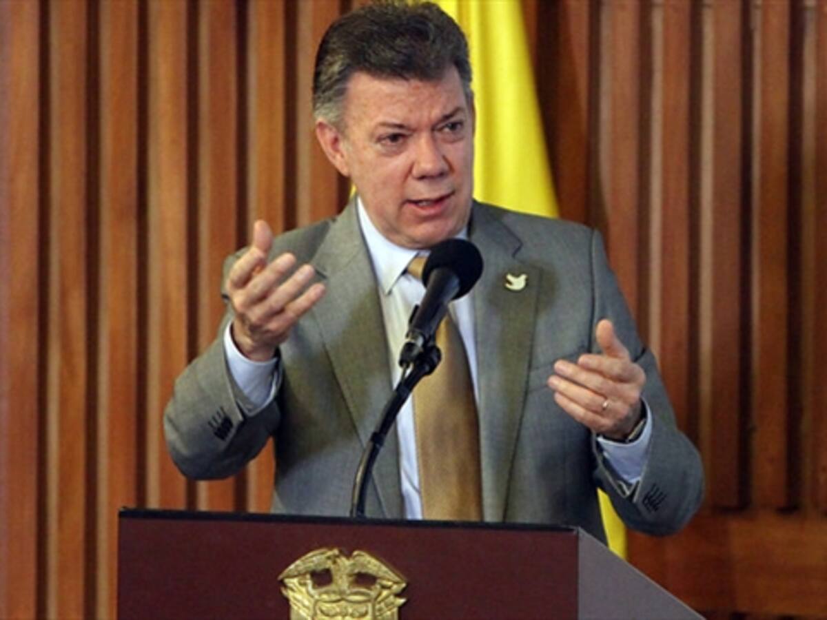 Más recursos para el sector salud anuncia el presidente Santos