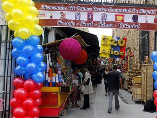 Comerciantes buscan que el Pasaje Rivas sea declarado Patrimonio Cultural de Bogotá