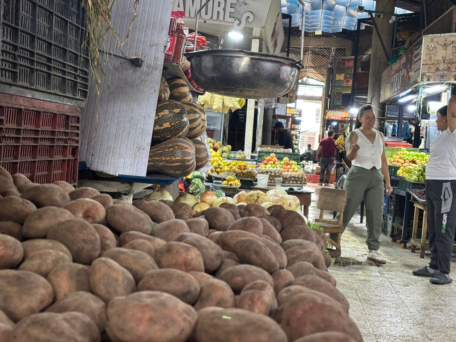 Papa, cebolla y limón, entre los productos más costosos por paro campesino en Norte de Santander. / Foto: Camilo Picón.