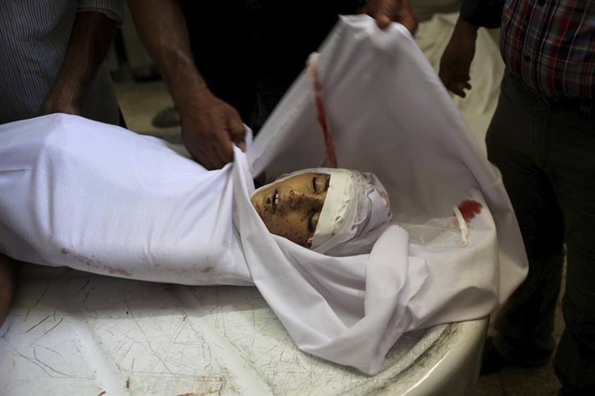 Gaza se conmociona por el asesinato de cuatro niños que jugaban en la playa.