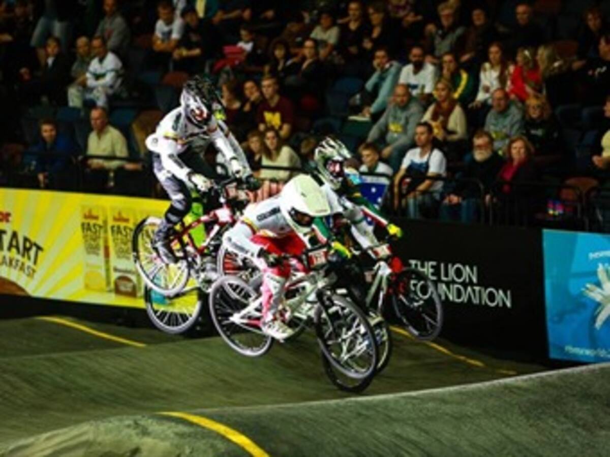 Juan Carlos Díaz ganó oro en el BMX de los Juegos Suramericanos juveniles