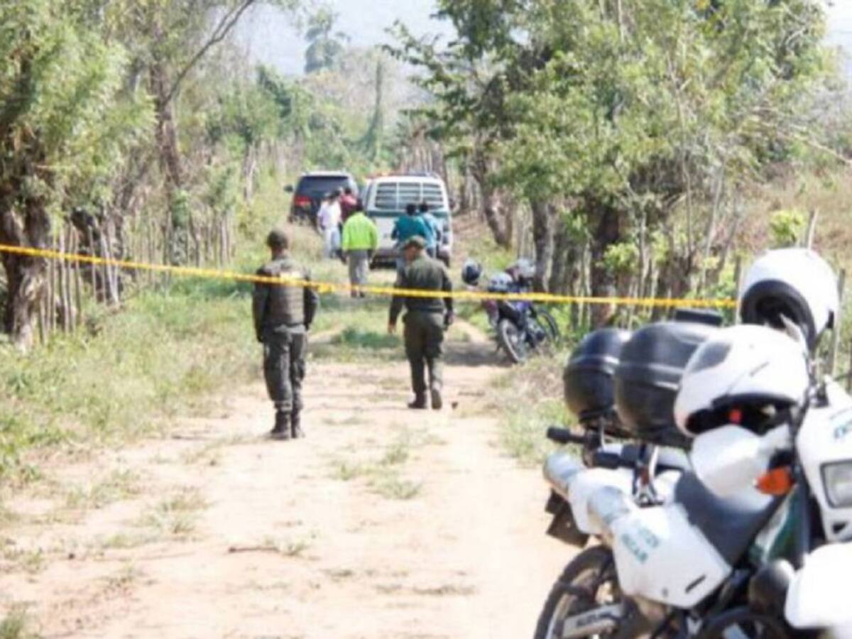 Asesinan a hombre mientras departía con su familia en el sur de Bolívar
