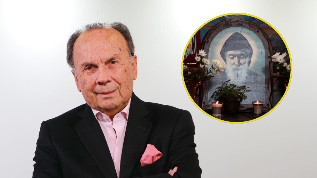Le tengo una enorme fe, es un intermediario con Dios: testimonio de Hernán Peláez sobre San Charbel
