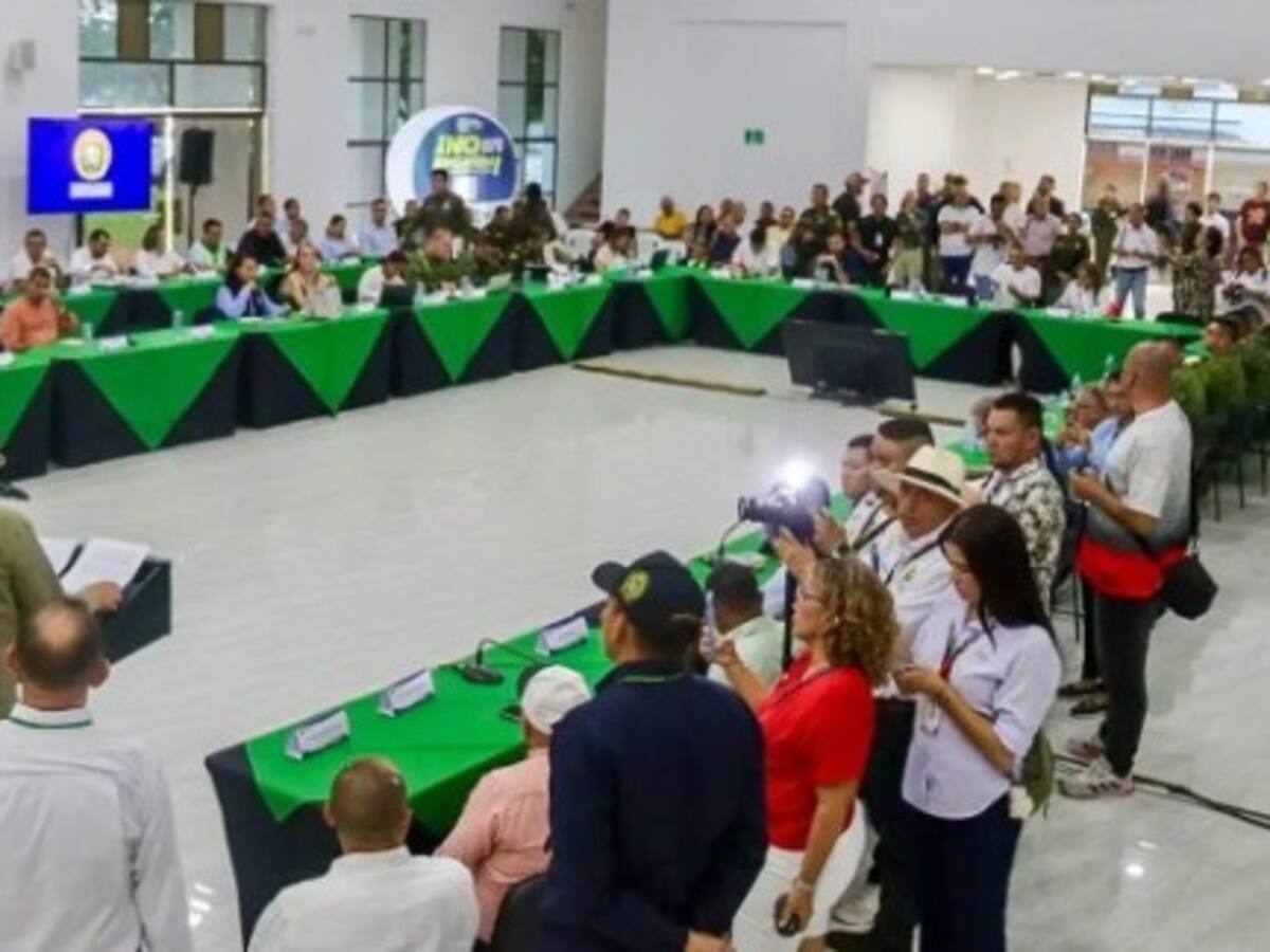 Gobierno Nacional realiza consejo de seguridad por el Magdalena Medio en Aguachica
