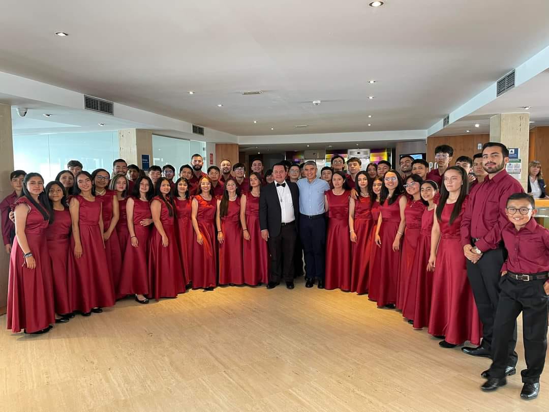 La Banda Sinfónica de Samacá, Boyacá, obtuvo el primer lugar en la Sección Tercera del Certamen Internacional de Bandas de Música con una calificación de 315.5 puntos / Foto: Prensa Alcaldía de Samacá.