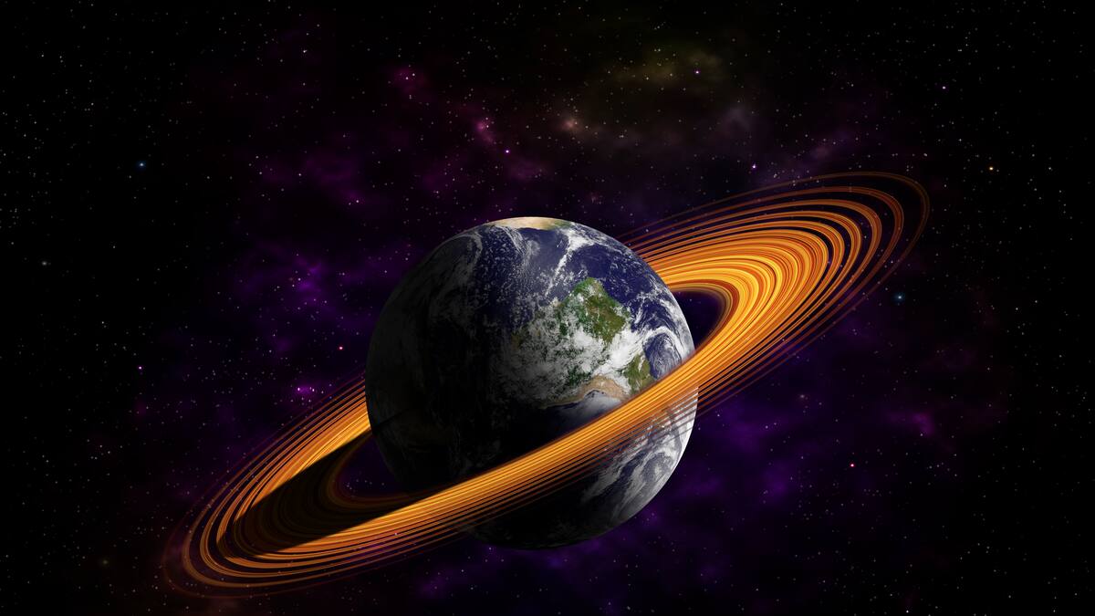 ¿Sabía que el planea Tierra pudo tener un anillo como Saturno? Esto dice la ciencia
