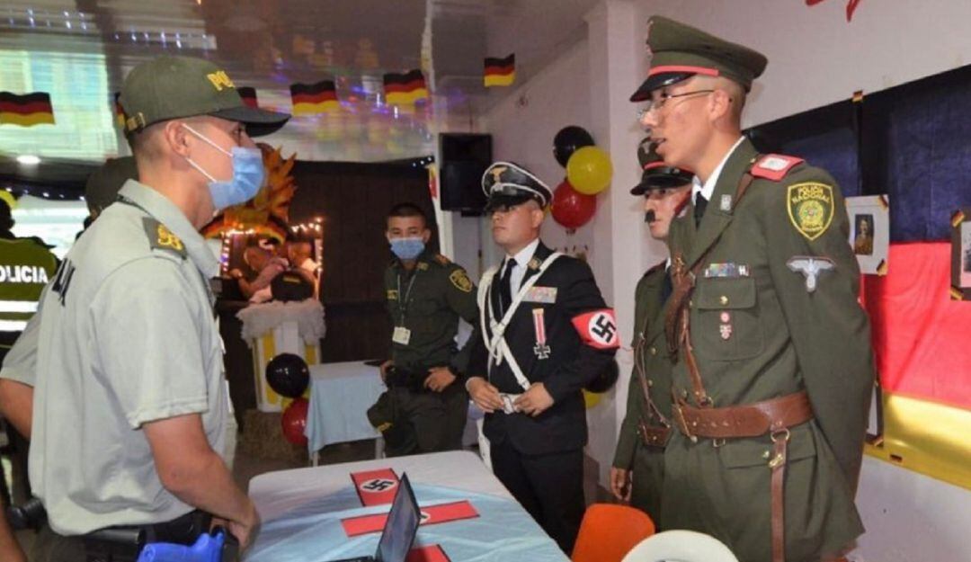 La actividad fue rechazada por la evidente apología al Nazismo y la consecuente indignación de quienes fueron víctimas del holocausto.