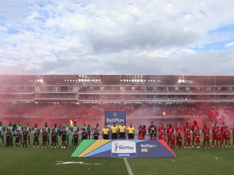 América de Cali vs. Atlético Nacional en final de Copa Colombia 2024 / Oficial de Colprensa.