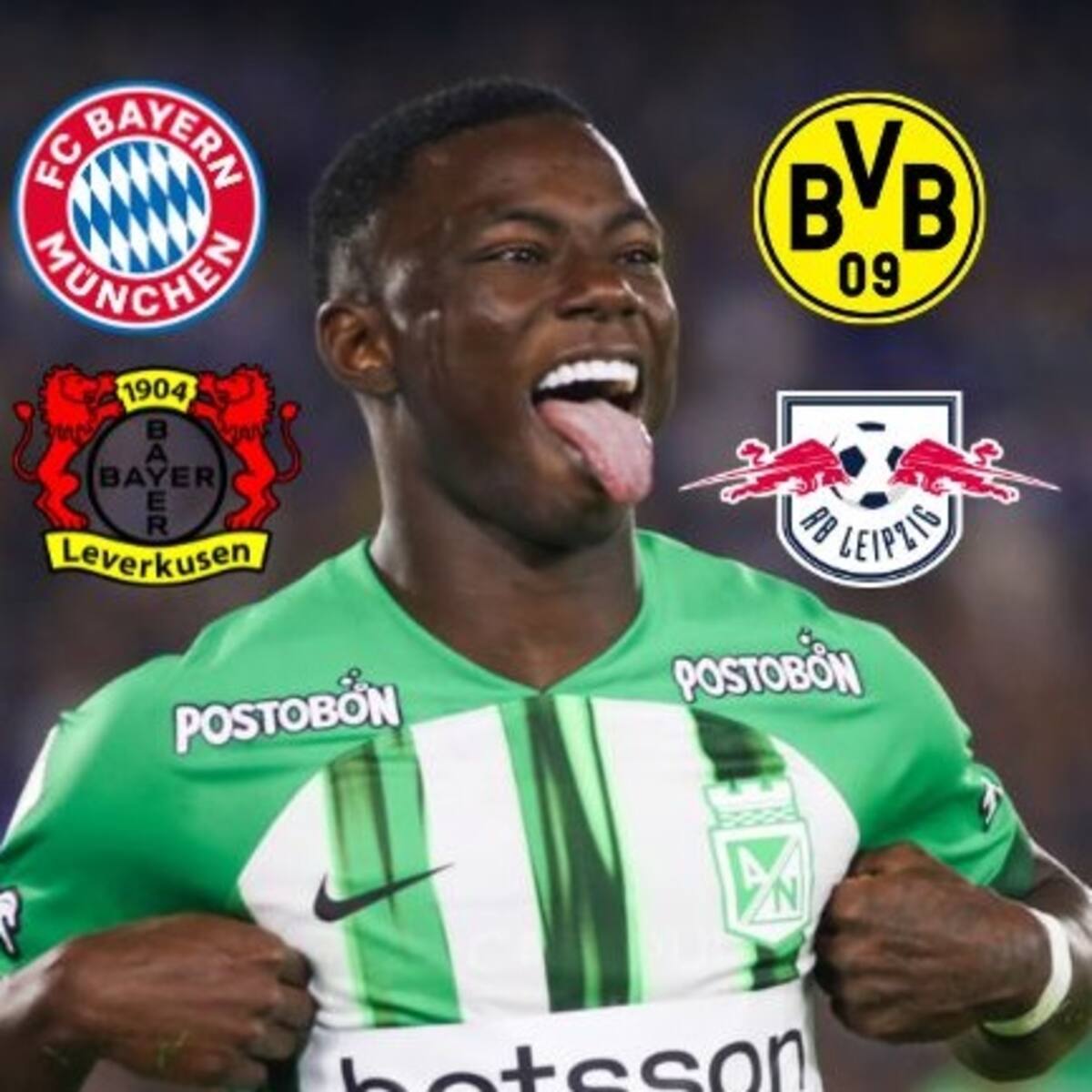 ¿Marino Hinestroza al fútbol alemán? El jugador de Atlético Nacional interesa en la Bundesliga