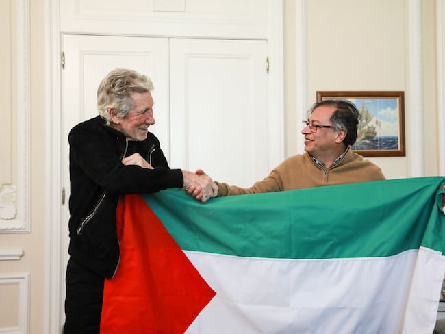 Presidente Petro se reunió con el cantante británico Roger Waters