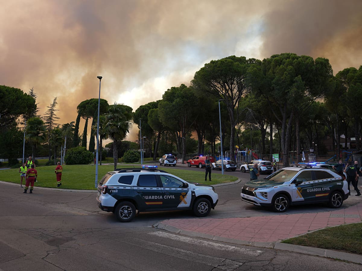 “Estamos desolados”: Vicealcaldesa de pueblo evacuado por incendios en la Comunidad de Madrid