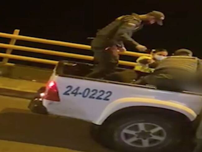 Intervención de la Policía