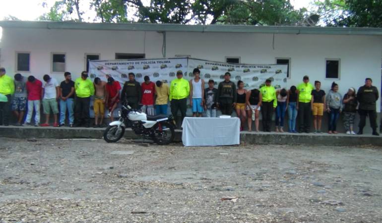 Todos los detenidos fueron presentados ante un juez de garantías.