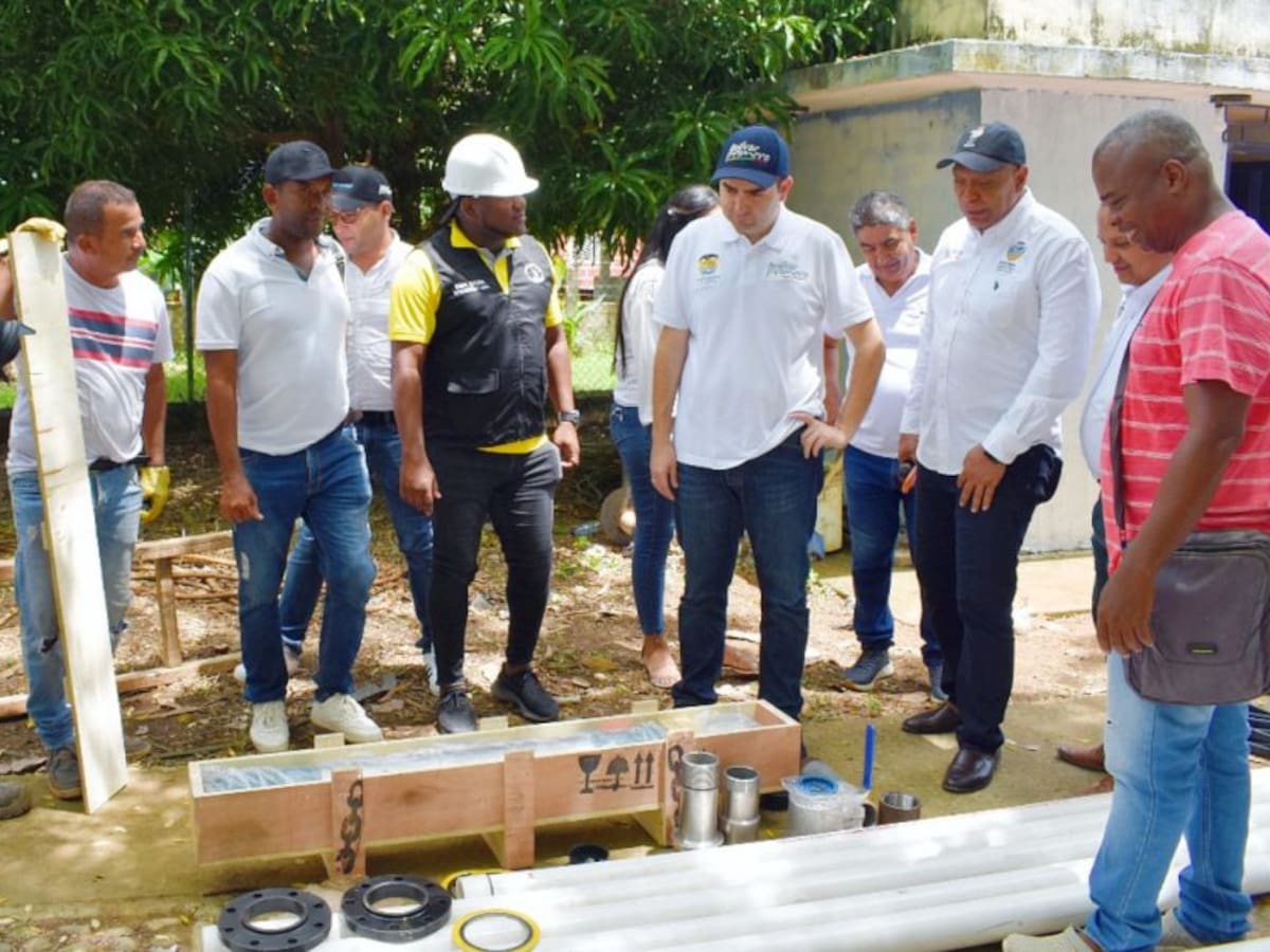 Aguas de Bolívar realiza mantenimiento del acueducto de Palenque