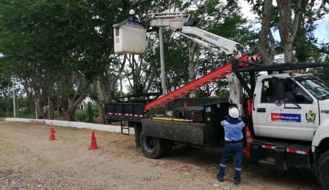 Cambio del alumbrado público 