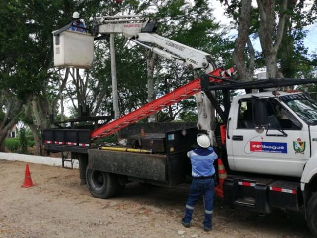 Cambio del alumbrado público