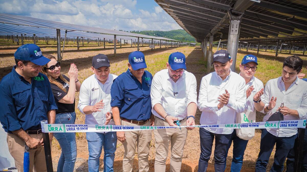 Urrá inaugura en Tierralta el mayor parque solar de Córdoba, clave para la transición energética