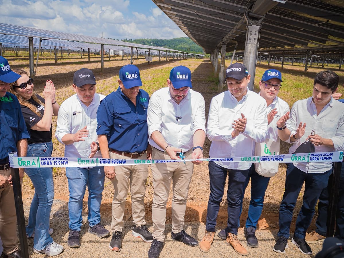 Urrá inaugura en Tierralta el mayor parque solar de Córdoba, clave para la transición energética